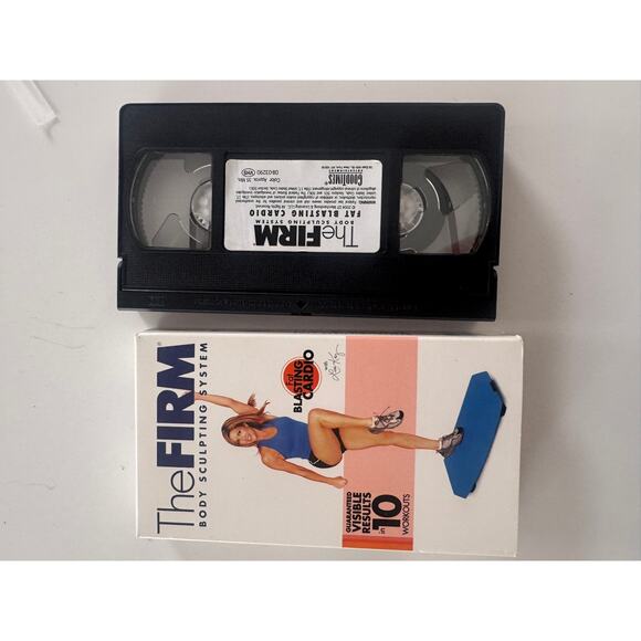 The Firm Fat Blasting Cardio VHS Cassette Tape Lisa Kay 35 Minutes - Picture 5 of 5